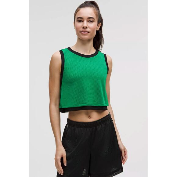 Lululemon Double Layered Mesh Reversible Tank Size Medium - Picture 2 of 3